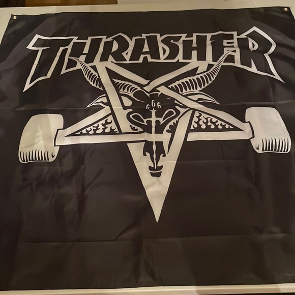Thrasher Brand tapestry poster - Picture 1 of 3